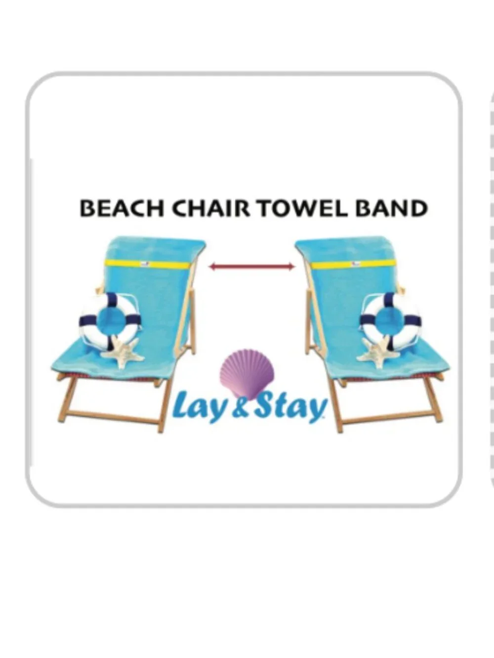 Lay & Stay - Stay Lounge Chair Band – Midnight Blue